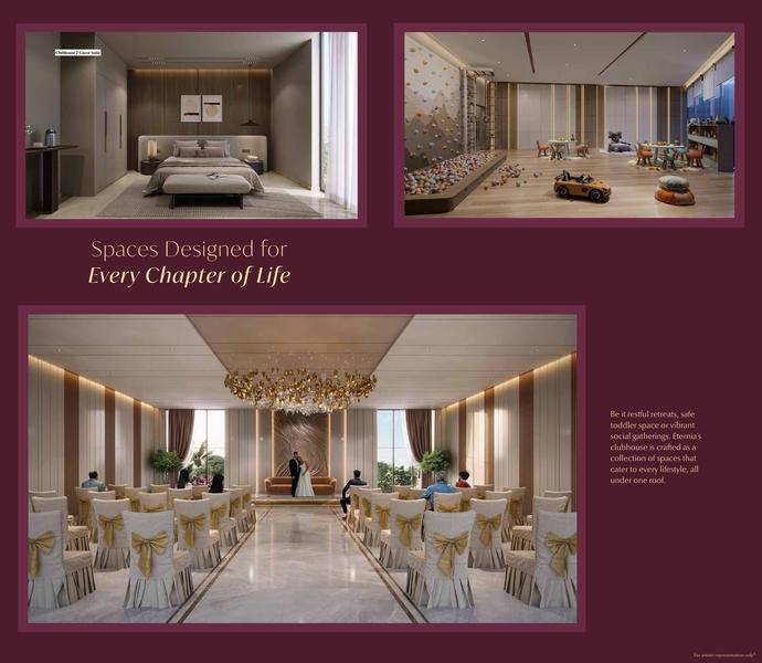 Candeur Eternia apartment interior - bedroom